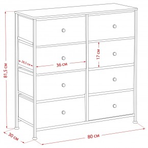 Комод Leset Линкс 8 ящиков (МДФ) в Нижнем Тагиле - nizhniy-tagil.mebel24.online | фото 12