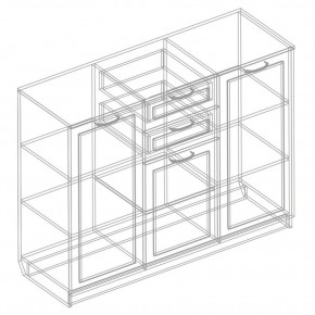 Комод "ГА-04" Александрия в Нижнем Тагиле - nizhniy-tagil.mebel24.online | фото 3