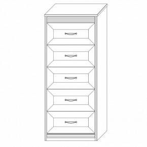 Комод высокий Неаполь в Нижнем Тагиле - nizhniy-tagil.mebel24.online | фото 4