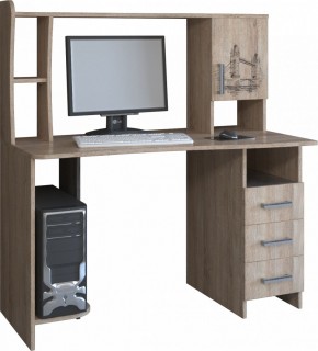 Компьютерный стол КЛ №6.4 (дуб баррик) в Нижнем Тагиле - nizhniy-tagil.mebel24.online | фото