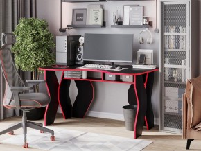Компьютерный стол КЛ №9.0 (Черный/Красный) в Нижнем Тагиле - nizhniy-tagil.mebel24.online | фото 4