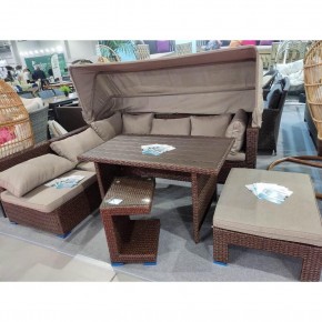 Комплект мебели с диваном AFM-320B-T320 Brown в Нижнем Тагиле - nizhniy-tagil.mebel24.online | фото 2