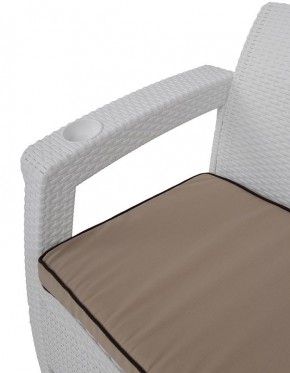 Комплект уличной мебели Yalta Premium Terrace Set (Ялта) белый (+подушки под спину) в Нижнем Тагиле - nizhniy-tagil.mebel24.online | фото 5