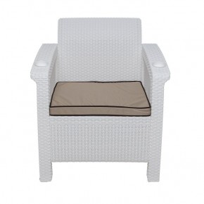 Комплект уличной мебели Yalta Premium Terrace Set (Ялта) белый (+подушки под спину) в Нижнем Тагиле - nizhniy-tagil.mebel24.online | фото 6