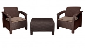 Комплект уличной мебели Yalta Premium Terrace Set (Ялта) шоколадый (+подушки под спину) в Нижнем Тагиле - nizhniy-tagil.mebel24.online | фото 8