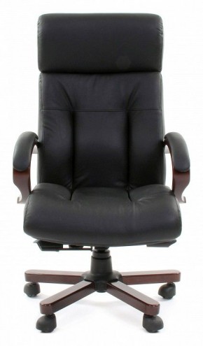 Кресло для руководителя Chairman 421 черный/орех темный, черный в Нижнем Тагиле - nizhniy-tagil.mebel24.online | фото 2