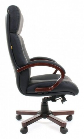 Кресло для руководителя Chairman 421 черный/орех темный, черный в Нижнем Тагиле - nizhniy-tagil.mebel24.online | фото 3