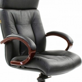 Кресло для руководителя Chairman 421 черный/орех темный, черный в Нижнем Тагиле - nizhniy-tagil.mebel24.online | фото 6