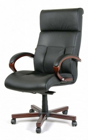 Кресло для руководителя Chairman 421 черный/орех темный, черный в Нижнем Тагиле - nizhniy-tagil.mebel24.online | фото 7