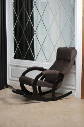 Кресло-качалка МАРСЕЛЬ 33-Т-AC (кофе) в Нижнем Тагиле - nizhniy-tagil.mebel24.online | фото 3