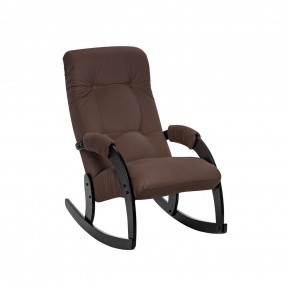Кресло-качалка Модель 67 Венге, ткань V 26 в Нижнем Тагиле - nizhniy-tagil.mebel24.online | фото