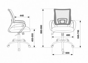 Кресло компьютерное CH-695N/SL/BLACK в Нижнем Тагиле - nizhniy-tagil.mebel24.online | фото