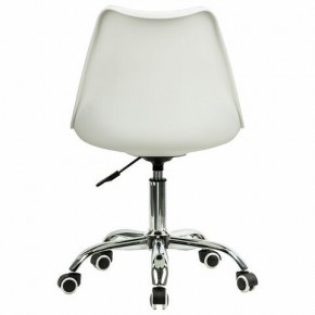 Кресло стул BRABIX "Eames MG-310 CH", хром, пластик белый, экокожа белая, 532923 в Нижнем Тагиле - nizhniy-tagil.mebel24.online | фото 4