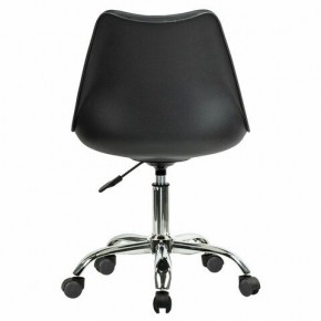 Кресло стул BRABIX "Eames MG-310 CH", хром, пластик черный, экокожа черная, 532925 в Нижнем Тагиле - nizhniy-tagil.mebel24.online | фото 4