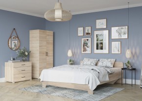 Кровать 1,6 VICTOR + основание (Сонома) в Нижнем Тагиле - nizhniy-tagil.mebel24.online | фото 4