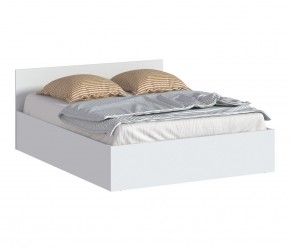 Кровать (1600) Бруклин СБ-3359 с основанием и ПМ (Белый) в Нижнем Тагиле - nizhniy-tagil.mebel24.online | фото
