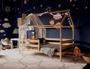 Кровать-домик 80*190 без покраски в Нижнем Тагиле - nizhniy-tagil.mebel24.online | фото 3