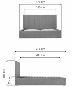 Кровать двуспальная Афродита-3 в Нижнем Тагиле - nizhniy-tagil.mebel24.online | фото 11