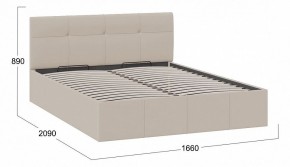 Кровать двуспальная Лора в Нижнем Тагиле - nizhniy-tagil.mebel24.online | фото 3