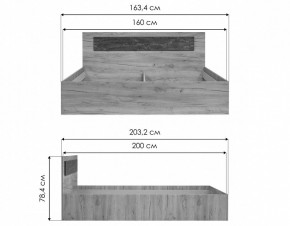 Кровать двуспальная Taika в Нижнем Тагиле - nizhniy-tagil.mebel24.online | фото 5