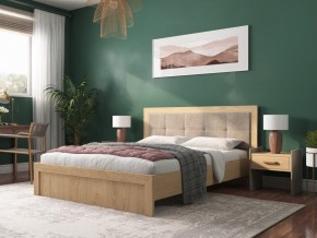 Кровать интерьерная Светлана 1 (Дуб золотой/Paris 03) в Нижнем Тагиле - nizhniy-tagil.mebel24.online | фото