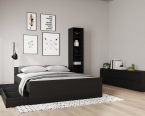 Кровать ОРИОН двухспальная с ортопедическим основанием 160х200, цвет Дуб Венге в Нижнем Тагиле - nizhniy-tagil.mebel24.online | фото 3
