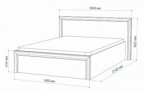 Кровать полутораспальная Нобиле Кр-140 в Нижнем Тагиле - nizhniy-tagil.mebel24.online | фото 2