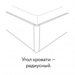 Кровать "Сандра" БЕЗ основания 1600х2000 в Нижнем Тагиле - nizhniy-tagil.mebel24.online | фото 3