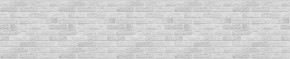 Кухонный фартук 610х3000х1,5 (композит) КМ Кирпич серый в Нижнем Тагиле - nizhniy-tagil.mebel24.online | фото