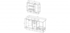 Кухонный гарнитур Антик 1600 (Стол. 38мм) в Нижнем Тагиле - nizhniy-tagil.mebel24.online | фото 2