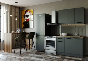 Кухонный гарнитур Антрацит 1200 (Стол. 26мм) в Нижнем Тагиле - nizhniy-tagil.mebel24.online | фото