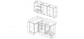 Кухонный гарнитур Белый Глянец 1000*1800 (Стол. 38мм) в Нижнем Тагиле - nizhniy-tagil.mebel24.online | фото 2