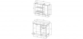 Кухонный гарнитур Белый Глянец 1000 (Стол. 38мм) в Нижнем Тагиле - nizhniy-tagil.mebel24.online | фото 3