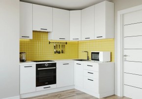 Кухонный гарнитур Белый Глянец 2200*1600 h950 (Стол. 26мм) в Нижнем Тагиле - nizhniy-tagil.mebel24.online | фото 1