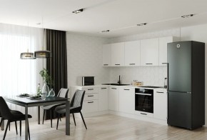 Кухонный гарнитур Белый Глянец 2600*1600 (Стол. 26мм) в Нижнем Тагиле - nizhniy-tagil.mebel24.online | фото