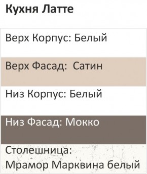 Кухонный гарнитур Латте 1000 (Стол. 26мм) в Нижнем Тагиле - nizhniy-tagil.mebel24.online | фото 3