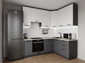 Кухонный гарнитур Меренга 2200*1600 h950 (Стол. 26мм) в Нижнем Тагиле - nizhniy-tagil.mebel24.online | фото 1