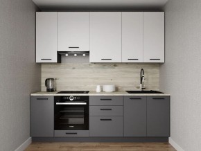 Кухонный гарнитур Меренга 2400 h950 (Стол. 26мм) в Нижнем Тагиле - nizhniy-tagil.mebel24.online | фото