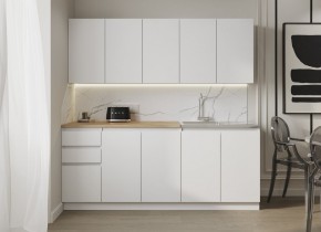 Кухня "МОРИ" 2.0 м (белый/дуб вотан) в Нижнем Тагиле - nizhniy-tagil.mebel24.online | фото 7