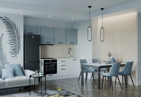 Кухонный гарнитур Ниагара 2550 (Стол. 38мм) в Нижнем Тагиле - nizhniy-tagil.mebel24.online | фото 1