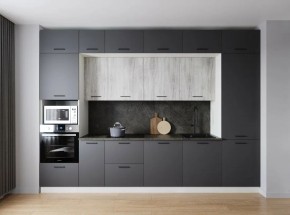 Кухонный гарнитур Санторини 3400 (Стол. 38мм) в Нижнем Тагиле - nizhniy-tagil.mebel24.online | фото 1