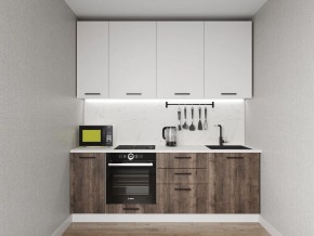 Кухонный гарнитур Старое Дерево 2200 h950 (Стол. 26мм) в Нижнем Тагиле - nizhniy-tagil.mebel24.online | фото 1