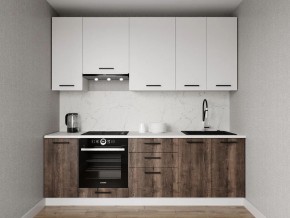 Кухонный гарнитур Старое Дерево 2400 h950 (Стол. 38мм) в Нижнем Тагиле - nizhniy-tagil.mebel24.online | фото 1