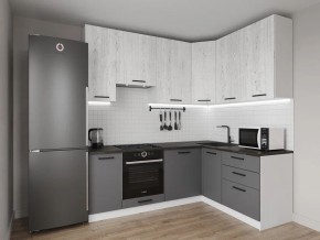 Кухонный гарнитур угловой Санторини 2200*1600 h950 (Стол. 38мм) в Нижнем Тагиле - nizhniy-tagil.mebel24.online | фото 1