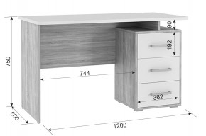 ЛАЙТ К3 Компьютерный стол в Нижнем Тагиле - nizhniy-tagil.mebel24.online | фото 4