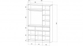 ЛЕНОРА Спальный гарнитур (модульный) кашемир в Нижнем Тагиле - nizhniy-tagil.mebel24.online | фото 9