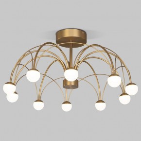Люстра на штанге Eurosvet Ragno 90031/10 LED золото в Нижнем Тагиле - nizhniy-tagil.mebel24.online | фото
