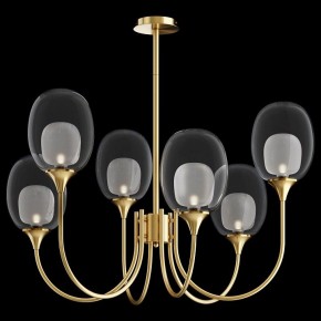 Люстра на штанге Maytoni Aura MOD016PL-06BS в Нижнем Тагиле - nizhniy-tagil.mebel24.online | фото 2
