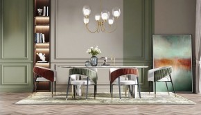 Люстра на штанге Maytoni Aura MOD016PL-06BS в Нижнем Тагиле - nizhniy-tagil.mebel24.online | фото 3