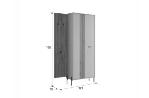 МЕБЕЛЬСОН К8 Прихожая в Нижнем Тагиле - nizhniy-tagil.mebel24.online | фото 2